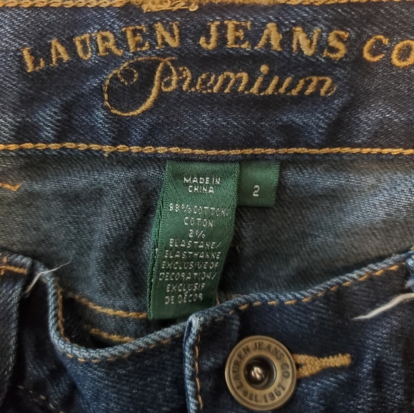 Ralph Lauren Studded Embellished Bootcut Jeans - Picture 10 of 11